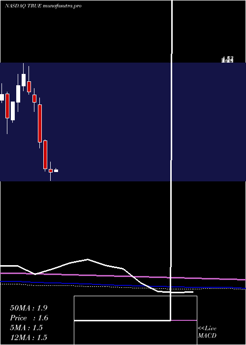 monthly chart TruecarInc