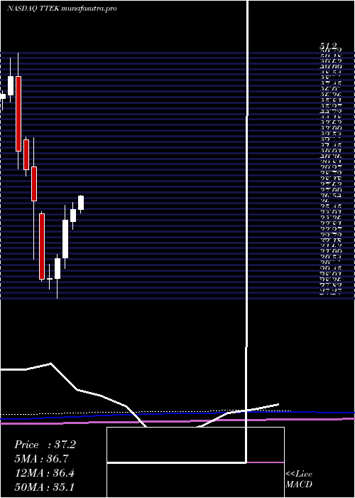 monthly chart TetraTech