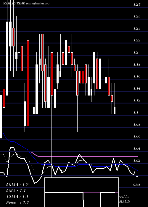  Daily chart TherapeuticsmdInc