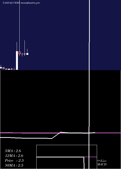 monthly chart VenusConcept