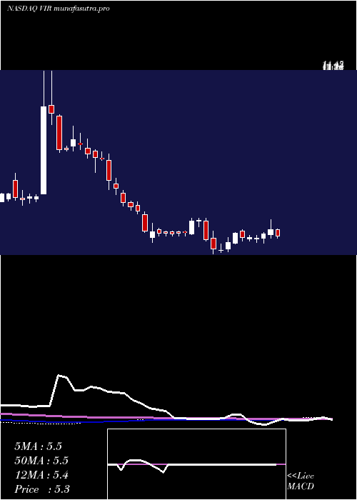 weekly chart VirBiotechnology