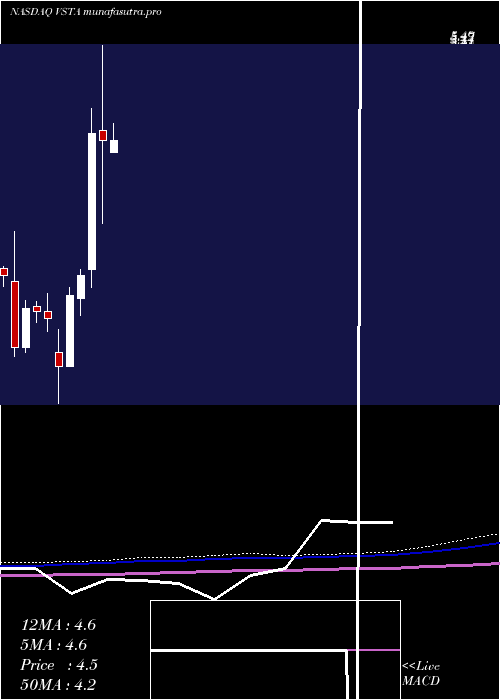 monthly chart VastaPlatform