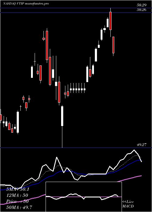 Daily chart VanguardShort