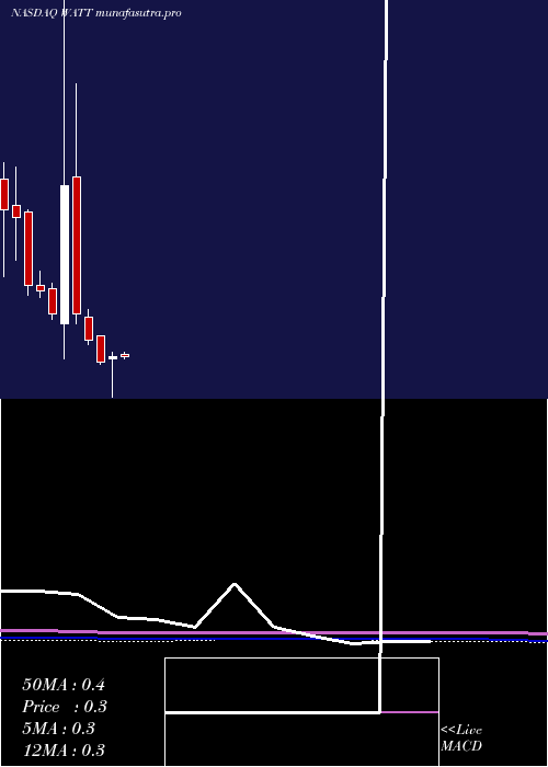 monthly chart EnergousCorporation