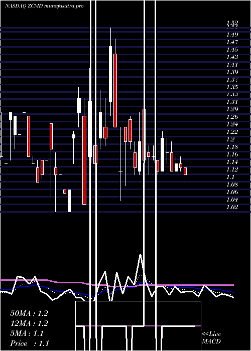 Daily chart ZhongchaoInc