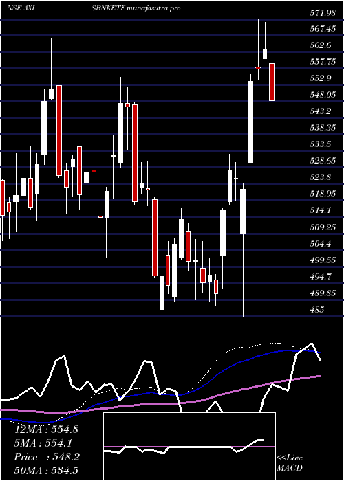 weekly chart AxisamcAxisbnketf