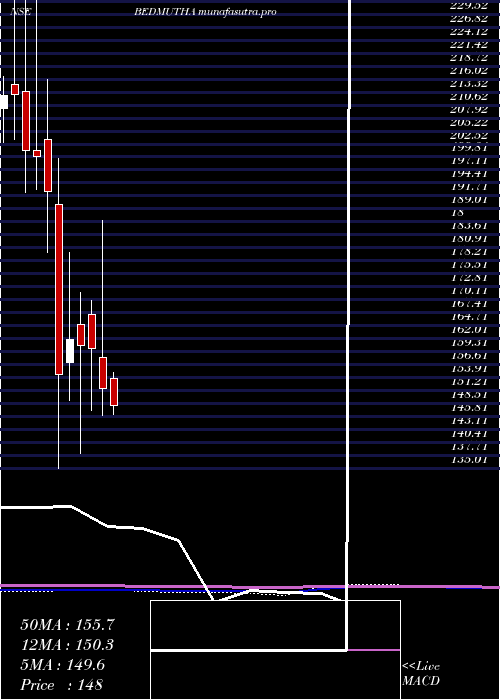 monthly chart BedmuthaIndustries