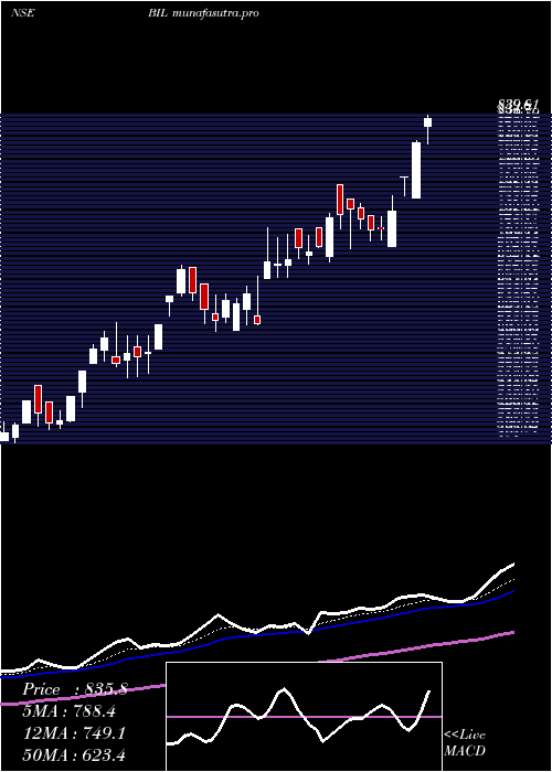 Daily chart BhartiyaInternational