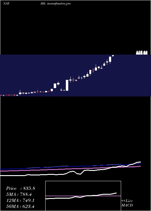 weekly chart BhartiyaInternational