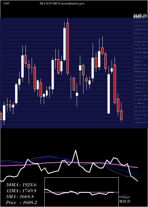 weekly chart BlueStar