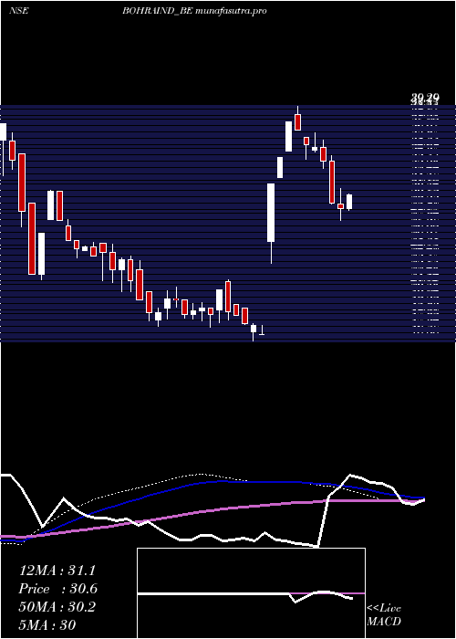 weekly chart BohraIndustries