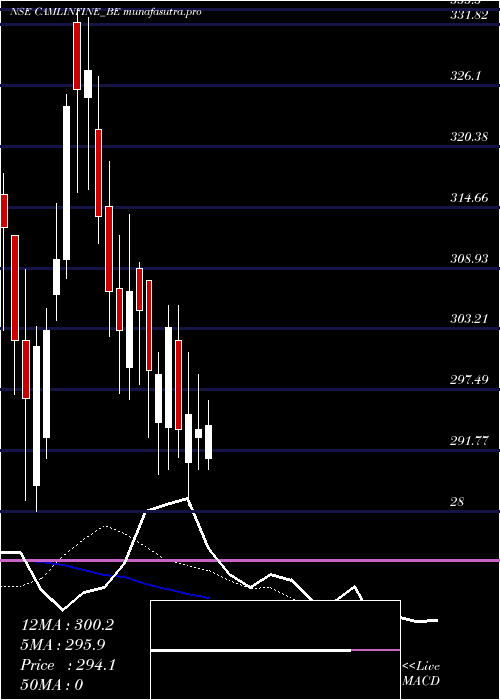  Daily chart CamlinFine