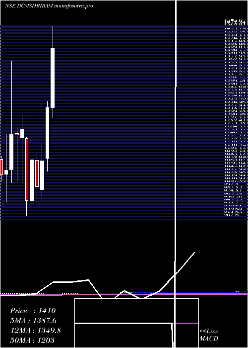 monthly chart DcmShriram