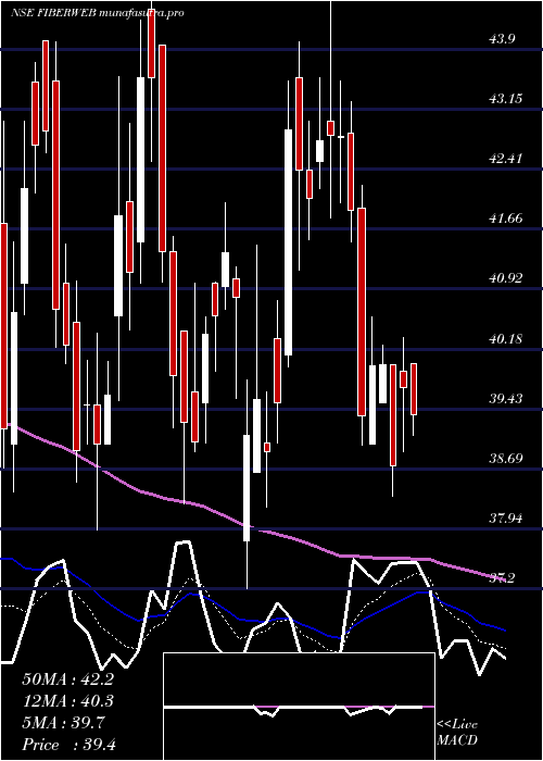 Daily chart FiberwebIndia