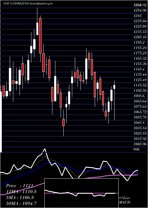Daily chart GodrejIndustries
