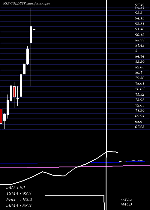 monthly chart MiraeamcMagoldetf