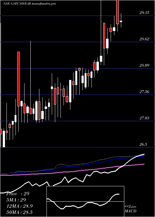 weekly chart MiraeamcMags813etf