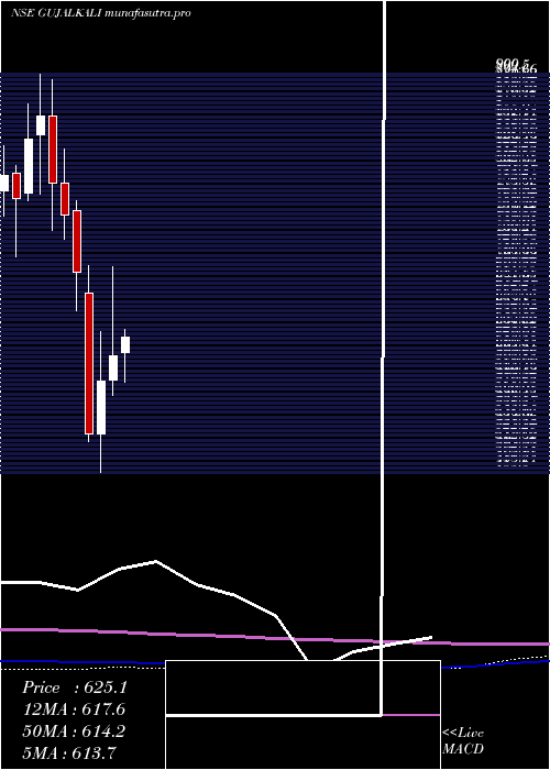 monthly chart GujaratAlkalies
