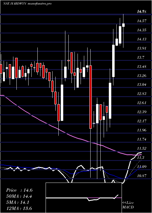 Daily chart HardwynIndia