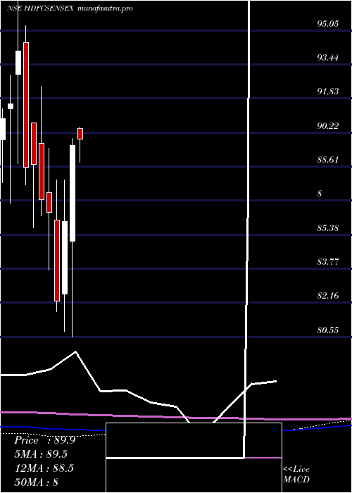 monthly chart HdfcamcHdfcsensex
