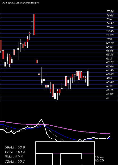 Daily chart HovServices