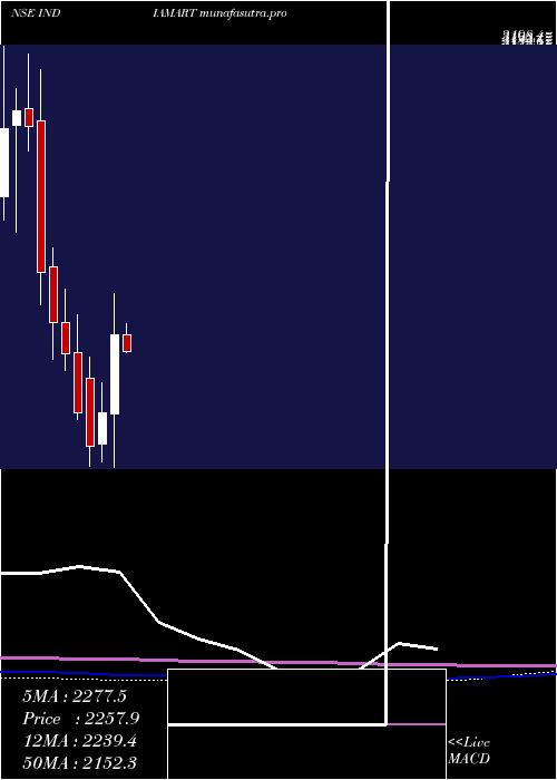 monthly chart IndiamartIntermesh