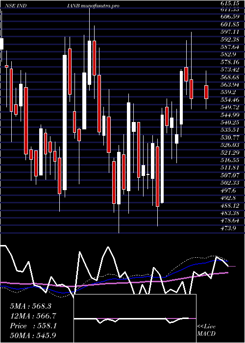 weekly chart IndianBank