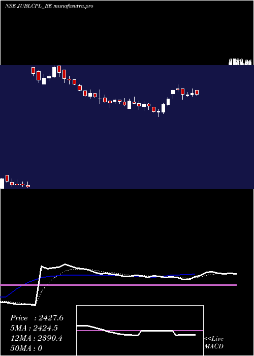 Daily chart JubilantAgri
