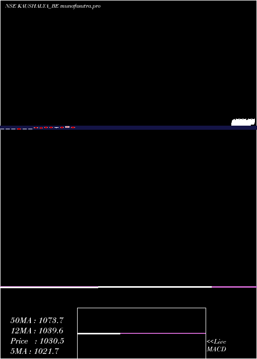 monthly chart KaushalyaInfra