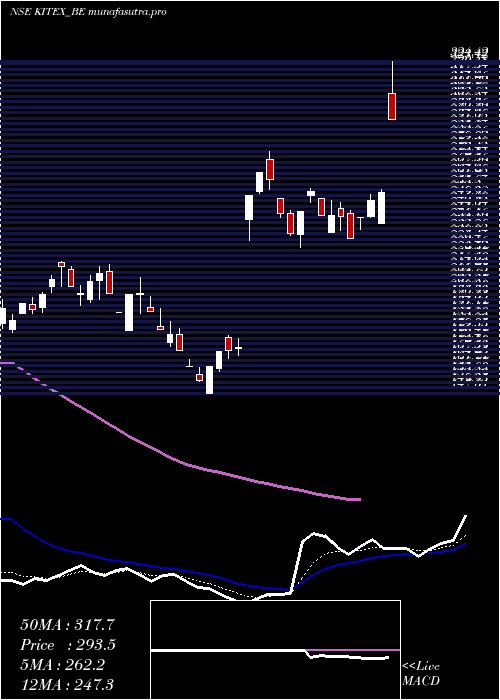 Daily chart KitexGarments