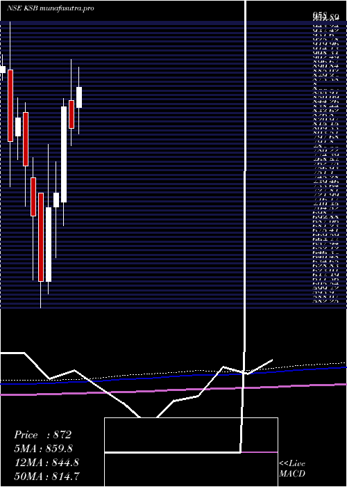 monthly chart Ksb
