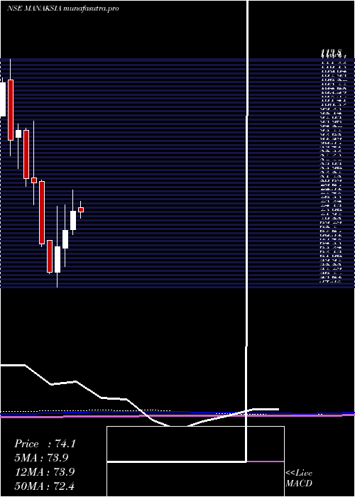 monthly chart Manaksia