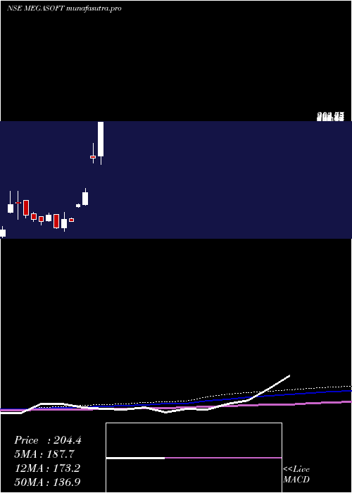 monthly chart Megasoft