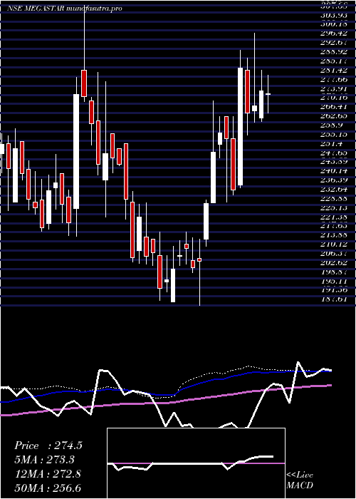 weekly chart MegastarFoods