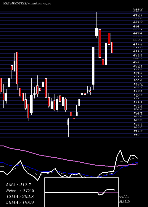 Daily chart MindteckIndia