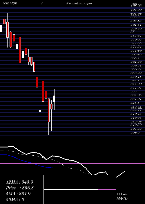 Daily chart ModisNavnirman