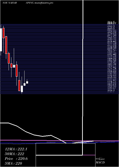 monthly chart NaharSpinning