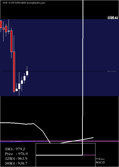 monthly chart NatcoPharma