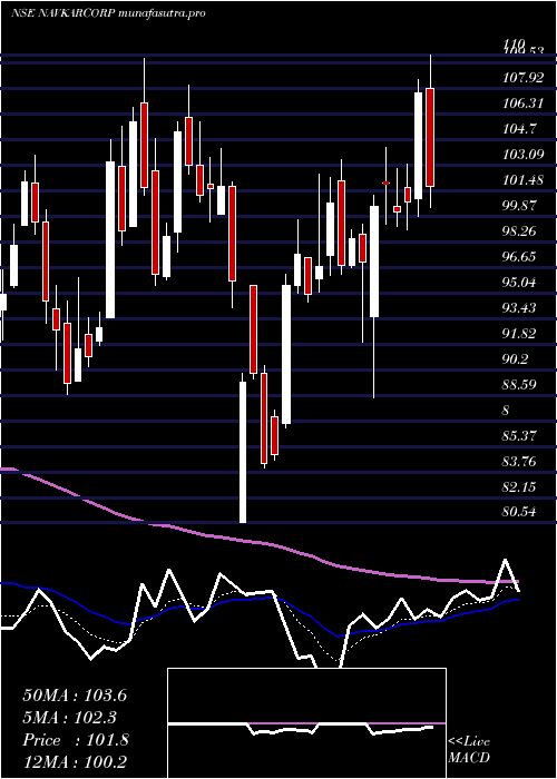 Daily chart NavkarCorporation