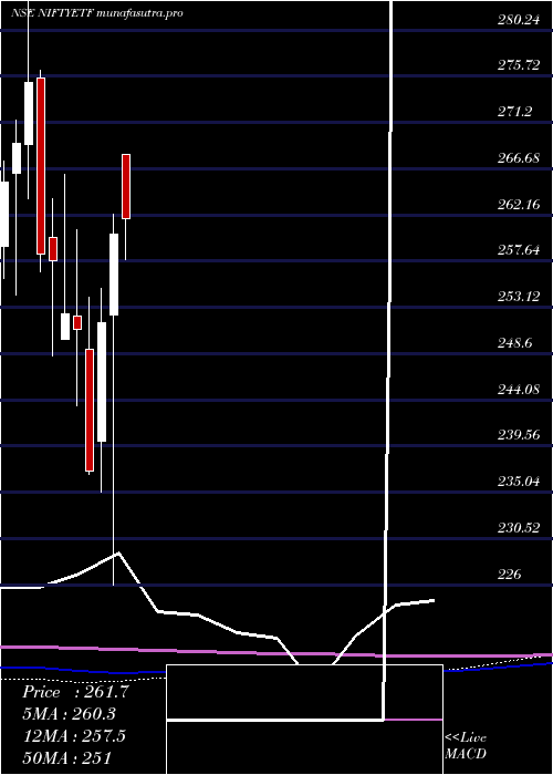 monthly chart MiraeamcMan50etf