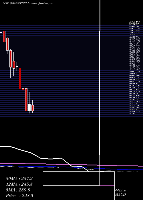 monthly chart OrientBell