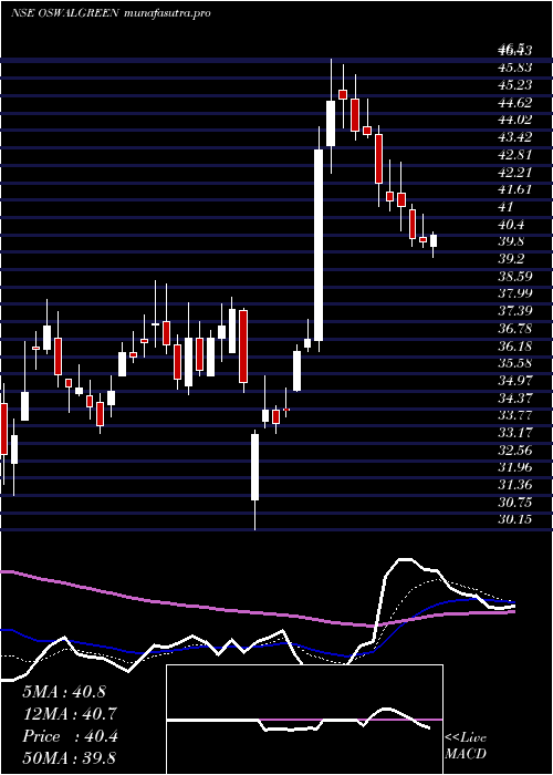  Daily chart OswalGreentech