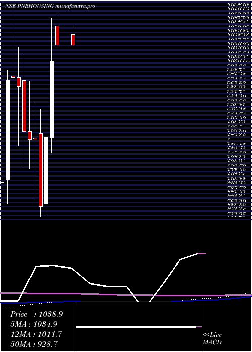 monthly chart PnbHousing