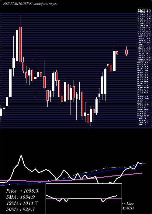 weekly chart PnbHousing