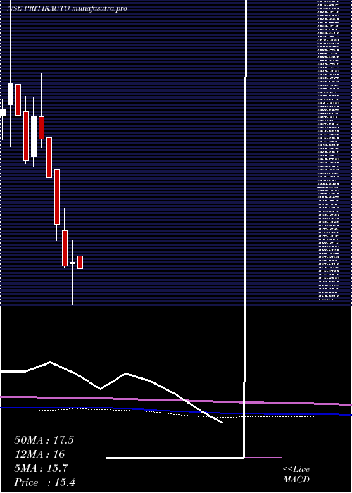 monthly chart PritikaAuto