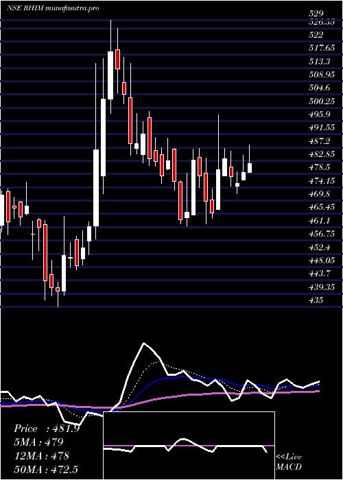 Daily chart RhiMagnesita