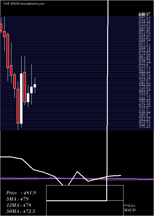 monthly chart RhiMagnesita