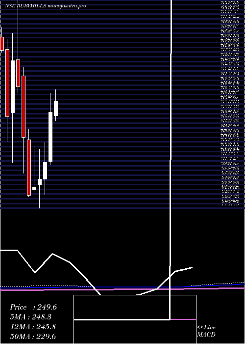 monthly chart RubyMills