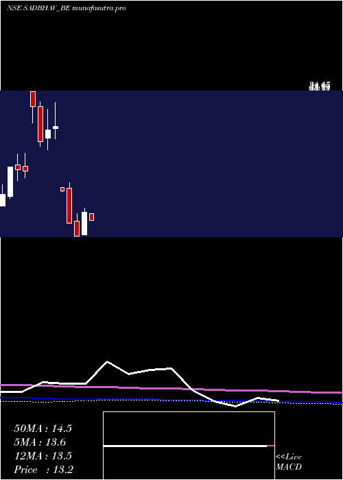 monthly chart SadbhavEngineering