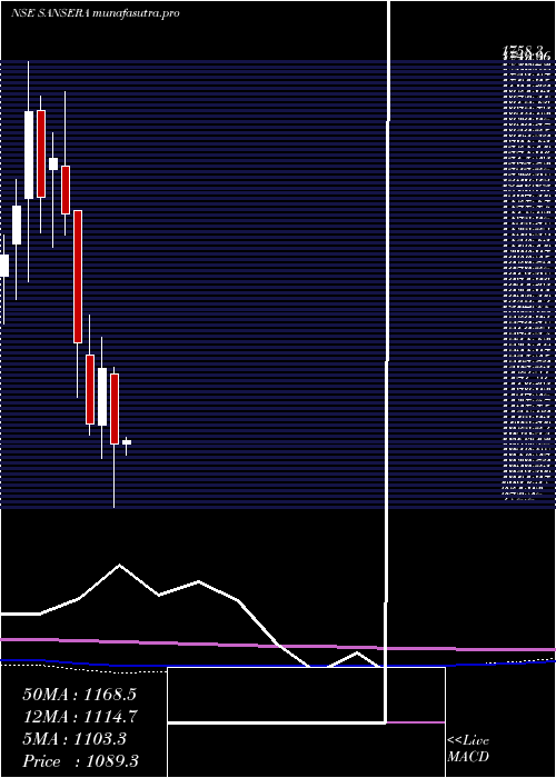 monthly chart SanseraEngineering